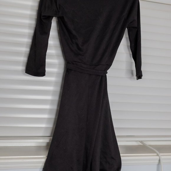 Vintage Style  Heart of Haute The Teresa Dress in Black French Terry⁠ - Picture 2 of 4